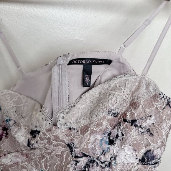 Victoria’s Secret Womens 0 Lace Lined Mini Slip Dress - Picture 10 of 14